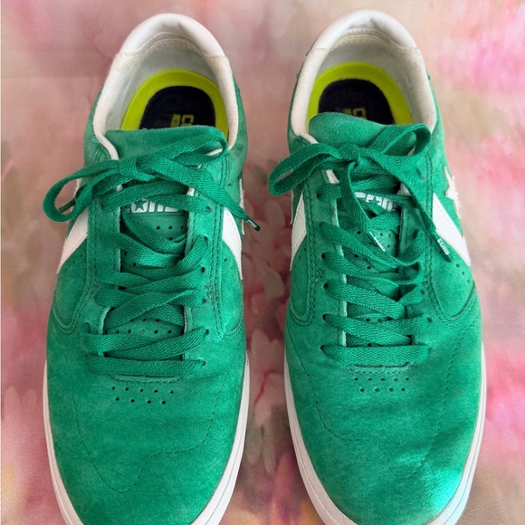 Converse Green and White Sneakers - Picture 2 of 9